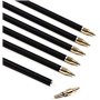 Namvo 12pcs 100grn Vis Noire dans la Pratique Pointes de flèches, Pointes de Champ de Balle de tir à l'arc, Arbalètes de Petit g