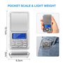 Petite Balance de Précision avec écran LCD rétroéclairé Mini Balance de Cuisine Precisi