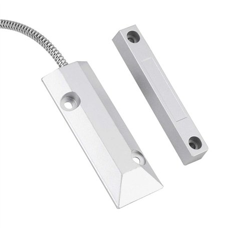 Nikou Capteur magnétique - Détecteur de Porte à Contact magnétique avec Contact magnétique for fenêtre de Porte Sécurité for Ala
