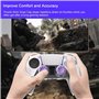 Silicone Joystick Grips Caps pour PS4 Controller et pour PS5 Controller à Aide avec Viser