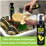 gloveglu Keep Em Clean Foama pour Gants de Gardien de But et Chaussures Football 200 ML
