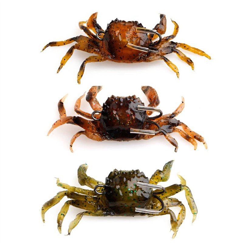 DragonX2 Leurre PêChe Crabe Leurre Simulation D'AppâTs Crabe Simulation PêChe Leurre Crabe Crochet Crabe Simulation AppâT De Cra