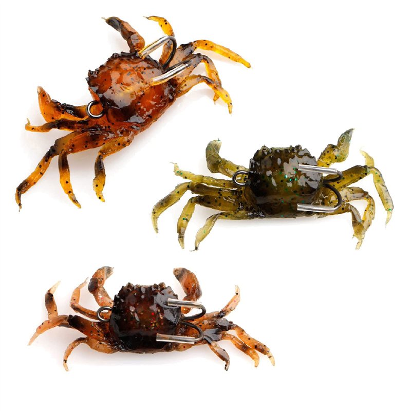 Image secondaire de DragonX2 Leurre PêChe Crabe Leurre Simulation D'AppâTs Crabe Simulation PêChe Leurre Crabe Crochet Crabe Simulation AppâT De Cra