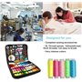 TWBEST 264 Pcs Kit de Couture,Kit Couture,43 Bobines de Fil,Set de Couture avec Étui de Transport pour Maison/Voyage/Adultes/Enf