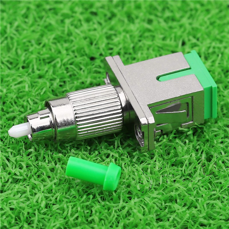 Image secondaire de FC/APC (mâle) vers SC/APC (femelle) SM-9/125 Fibre optique hybride Adaptateur FC-SC
