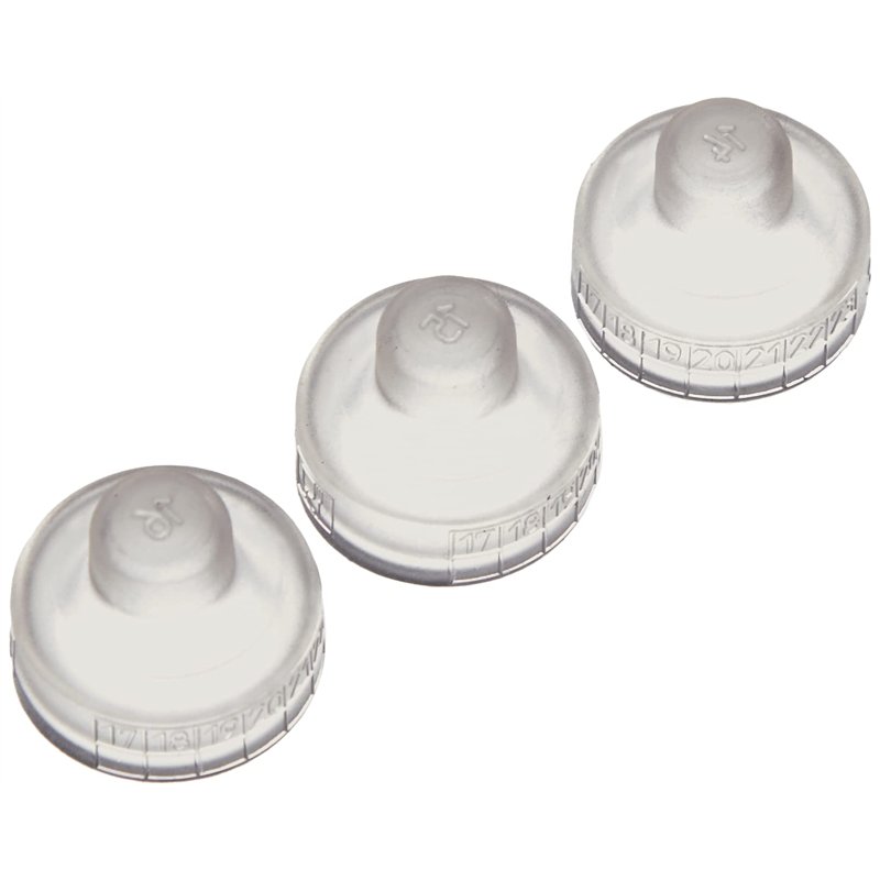 Silit Lot de 3 capuchons d'étanchéité Sicomatic® en plastique