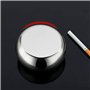 Cendrier avec couvercle, cigarette Ash support pour Home Office Décoration, acier inoxydable