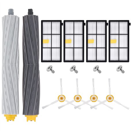 Kit Pièces Accessoires De Rémplacement pour iRobot Roomba 800 900 Series 860 865 866 870 871 875 876 880 886 896 960 966 971 976