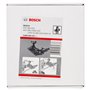 Bosch Accessories Compas de fraisage avec adaptateur pour rails de guidage (Accessoires pour Défonceuses) 2609200143 Noir