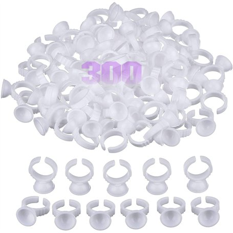 WZYTEU 300 pcs Bague Colle