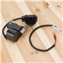Bobine d'allumage avec bougie L7 pour Pocket Bike ATV 2 temps 47cc 49cc et Go Kart