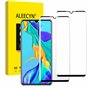 Aleecyn 2 Pièces Verre Trempé Compatible huawei p30 pro,3D Incurvé Film Vitre Protection Ecran