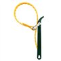QWORK Clé à Sangle pour Filtre à Huile Réglable 9 Pouces