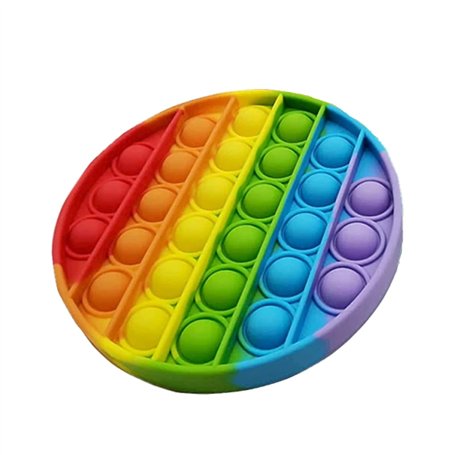 PUTOWUT Pop Bubble Fidget Sensory Jouets Sensoriels à Bulles Pincez sensorielle Jouet Silicone Anti-Stress Jouets de Soulagement