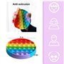 PUTOWUT Pop Bubble Fidget Sensory Jouets Sensoriels à Bulles Pincez sensorielle Jouet Silicone Anti-Stress Jouets de Soulagement