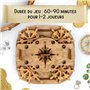 iDventure Cluebox - Coffre de Davy Jones - Puzzle 3D Escape Room Jeu - Boite en Bois - Cadeau Anniversaire Homme Original - Cass