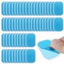 ACHANFLY 60pcs EMS Gel Pad Patch Hydrogel Gel Electrostimulation Electrode Musculation Abdo Électrodes Remplacement de Gel Feuil