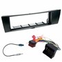 Kit de Montage Autoradio, Façade Cadre de Radio 1 DIN, Adaptateur Compatible avec BMW série 1/3 / X1 / Z4