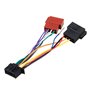 Sound-way Cable connecteur Adaptateur Faisceau ISO Compatible avec autoradio Pioneer 16 pin
