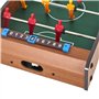 MISTER GADGET MG2018 Jeu de Table Baby-Foot avec 2 Panneaux de Score et 2 balles Bois métal et Plastique, Aléatoire : Multicolor