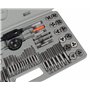 DAYUAN Coffret de Tarauds et Filières,60 pièces Kit de Filetage M3-M12 pour la Création et la Réparation de Filetage Taraudage e