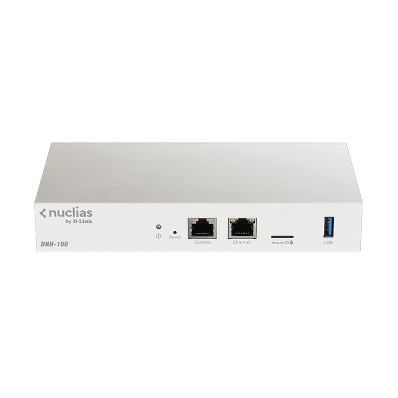 D-Link Contrôleur matériel Nuclias Connect Hub avec Logiciel Nuclias Connect préchargé (DNH-100), Blanc