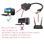 HTGuoji Câble adaptateur RJ45 mâle vers double femelle - Prend en charge Ethernet Cat 5/Cat 6 LAN pour changer de réseau entre d