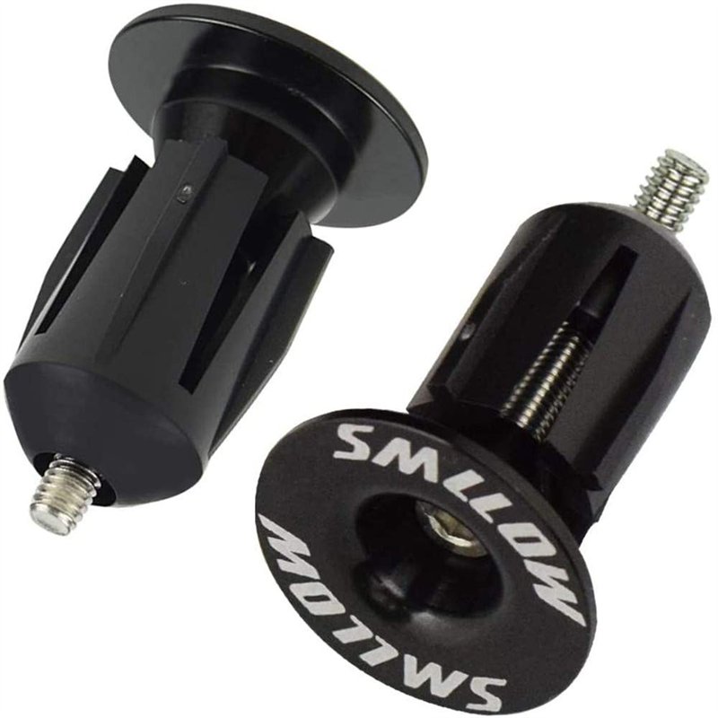 Lot de 2 embouts de guidon de vélo - Accessoires pour la plupart des vélos de route, VTT, BMX