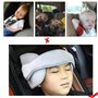 Bébé Support de Tête de Voiture, ZoneYan Support de Tête Enfant Voiture, Appui Tete Siege Auto, Repose Tete Voiture Bebe, Réglab