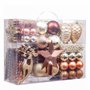 Valery Madelyn 100pcs Boules de Noël Cuivre et Doré pour Décoration