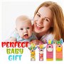 KroY PecoeD Bébé Poignet et Chaussettes Hochet, 4 Pcs Hochet Bebe Bell Strap Poignet et Pied Finder Jouets d'éveil pour Tout-pet