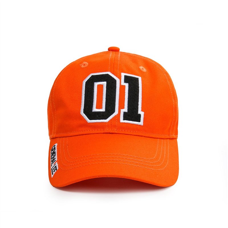 Image secondaire de Nofonda Casquette de Baseball, Général Lee 01, Good OL, avec Appliques Brodées, Ajustable&Unisexe&Snapback -Adulte, Boy (Orange)