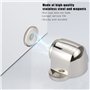 Hysagtek Lot de 2 Butoir de Porte Magnétique Cale Stop Porte magnétique en Acier Inoxydable Catch Arrêts de Porte Door Stoppers 