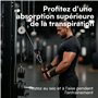 H&S Protege Poignet Eponge pour Tennis - Lot 6X Bracelet Protège Poignet Musculation pour Crossfit Foot Basketball - Serre Poign