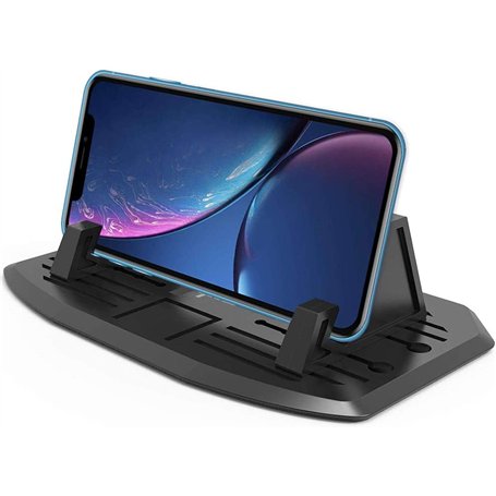 ipow Angle Réglable Support Téléphone Portable Auto en Silicone Antidérapant