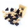 XLKJ 3D Jeu de Puzzle en Bois, Casse-tête Jigsaw Lock Jouet éducatif Cadeau pour Enfants et Adultes