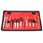 Xrten 20 Pièces kit Outil Demontage Garniture Universel pour DVD Navigation Autoradio avec Clés Universelles