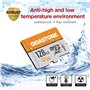Gigastone Lot de 2 Cartes Mémoire 128 Go Micro SDXC, Compatible avec Gopro Caméra Drone Tablette Samsung Sony, Haute Vitesse pou