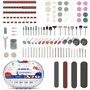 WORKPRO Coffret de 276 Accessoires d'Outils Rotatifs Universels pour Polissage Perçage Meulage Sculpture Coupe Faciles