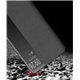 KANSi Coque Compatible pour Huawei P20, Smart View Flip Faux Cuir Coque + Protection Ecran - Noir