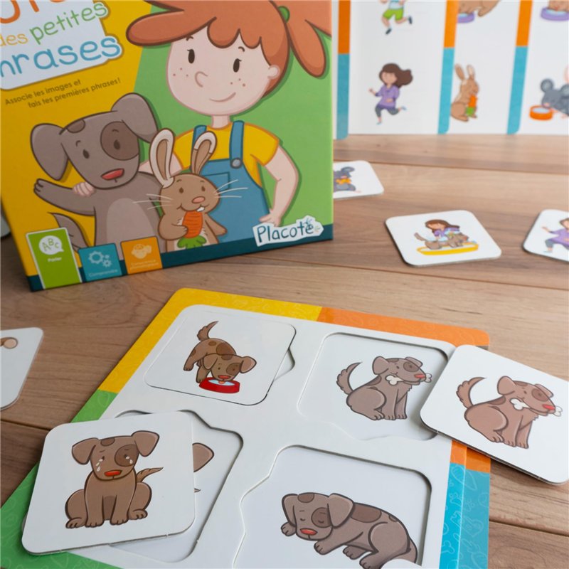 Image secondaire de Placote – Loto Des Petites Phrases, Jeu éducatif 1½ an à 3 ans - PLA3