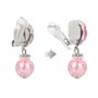 Hifot 7 paires Boucles d'oreilles clip Boucles d'oreilles sans motif percé Habille Princesse Bijoux Accessoires pour les filles