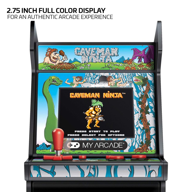 Image secondaire de My Arcade - Micro Player Caveman Ninja - Mini Borne Retro