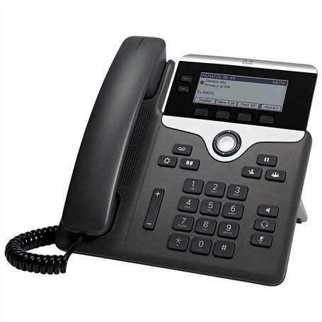 CISCO IP Phone CP-7821-3PCC-K9 - Téléphone VoIP - SIP