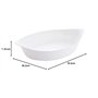 Luminarc - Plat ovale Blanc Smart Cuisine Carine 250°C - Plat à Four en Verre Innovant - Léger et Extra-Résistant - Nettoyage Fa