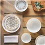 Assiette creuse 20 cm Florescence