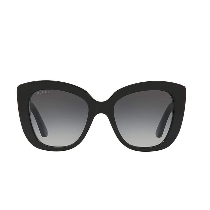 Image secondaire de Gucci Lunettes de Soleil GG0327S Black/Grey Shaded 52/20/140 femme