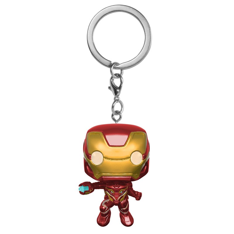Funko Pop! Keychain: Avengers Infinity War - Iron Man - Mini-figurine en Vinyle à Collectionner Porte-clés Fantaisie - Cadeau de