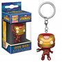 Funko Pop! Keychain: Avengers Infinity War - Iron Man - Mini-figurine en Vinyle à Collectionner Porte-clés Fantaisie - Cadeau de