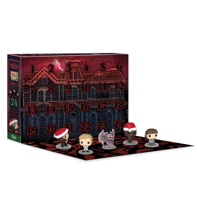 Image secondaire de Funko Advent Calendar: Stranger Things 2024 - Calendrier de L'avent - 24 Jours de Surprise - Mini-figurine en Vinyle à Collectionner